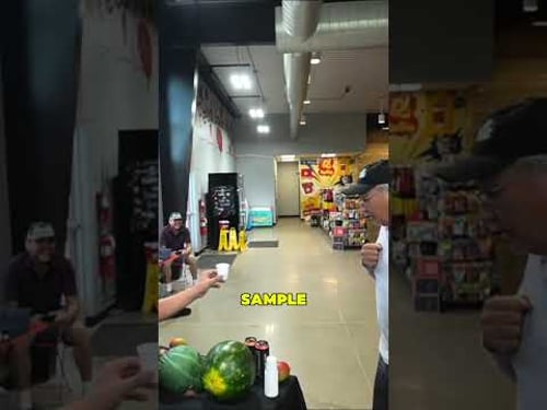 He almost spit π #prank