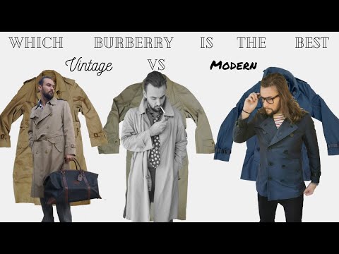 Burberry Trench Coats Vintage vs Modern: Which Is Best