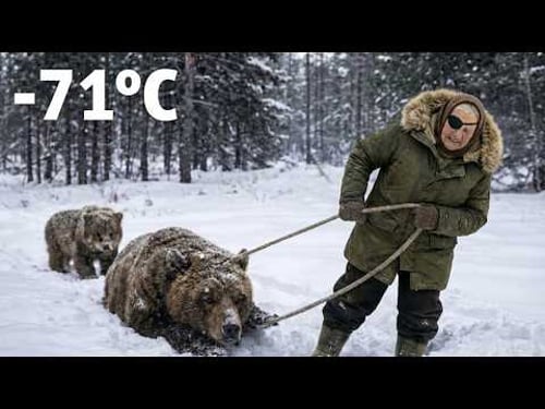“In −71°C Siberia, an 80-Year-Old Woman Saves a Brown Bear Mother and Cub”
