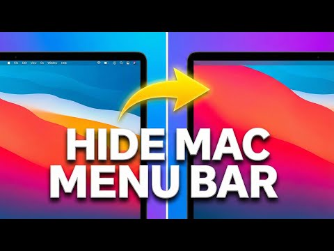 How to Hide Menu Bar on MacOS Tahoe