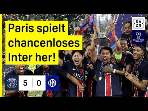 Paris Saint-Germain - Inter Mailand | Finale | UEFA Champions League | DAZN Highlights