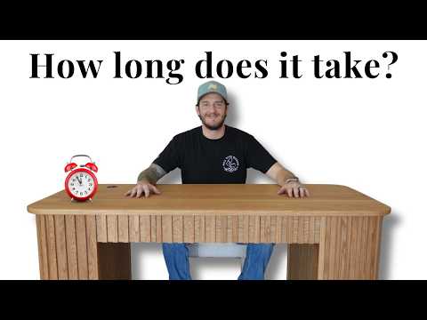 Bending wood for $3000 – Building a custom white oak desk