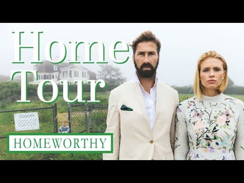 HOUSE TOUR | Oceanfront Newport Mansion with Beautiful Gardens