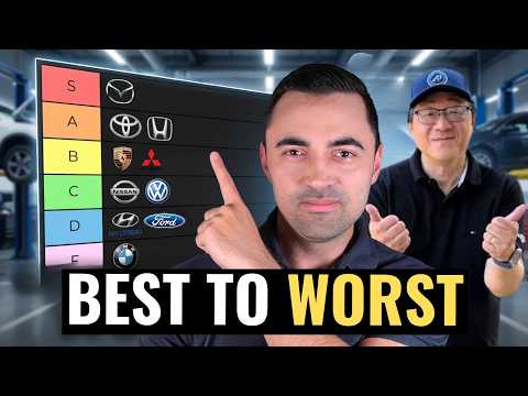 Engineer Ranks Every Car Brand BEST To WORST For Reliability