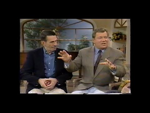 William Shatner & Leonard Nimoy on Man from UNCLE Star Trek - Live with Regis & Kathie Lee 4/2/96