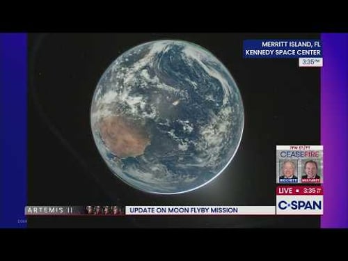 NASA Holds News Conference After Artemis II Launch
