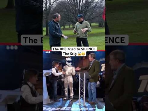 The BBC tried to SILENCE The Stig 😱🤐 #topgear #thestig #jeremyclarkson