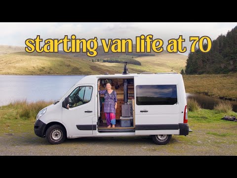 VAN TOUR: She Built Her First Tiny Home at 70!