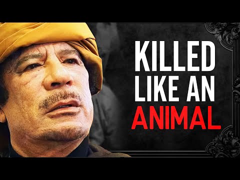 The Brutal Final Moments of Gaddafi: Beaten, Killed & Dumped in a Meat Freezer (Documentary)