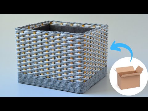 DIY Rope Organizer/ Cord Crafts / Органайзер из шнура