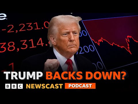 US President Trump pauses higher tariffs for 90 days - but slaps China with 125% | BBC Newscast