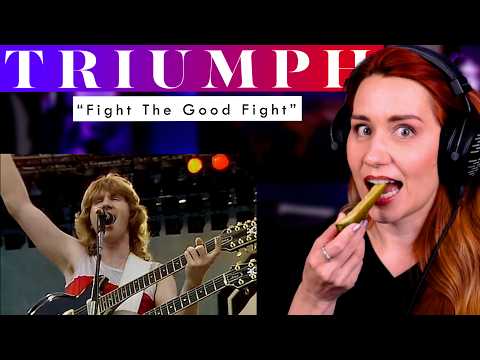 You won't expect this. Vocal Analysis with FOOD - Triumph "Fight the Good Fight" leaves me nourished