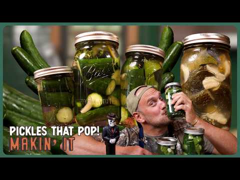 Brad makes Sour Pickles! | Makin' It! | Brad Leone