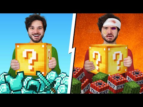 LUCKY BLOCK DO MINECRAFT EM 2025!