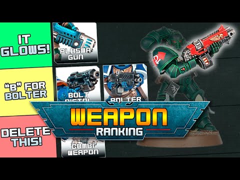 Ranking the MANY Guns of the Imperium - Warhammer 40K