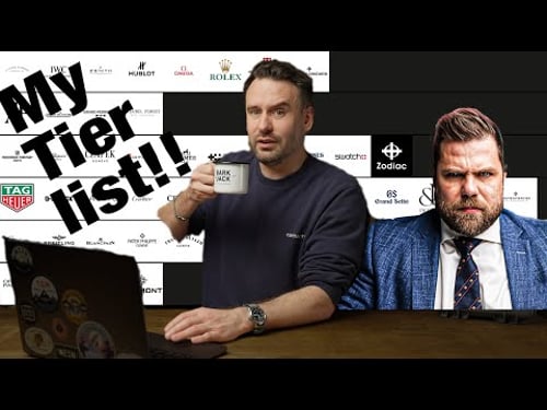 HONEST Watch Tier List