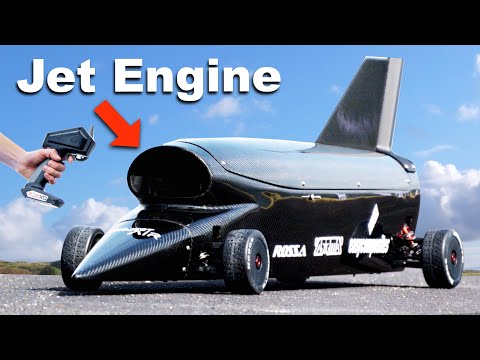 Building the FASTEST Carbon Jet RC Car!
