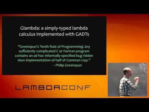 LambdaConf 2015 - A Practical Introduction to Haskell GADTs Richard Eisenberg