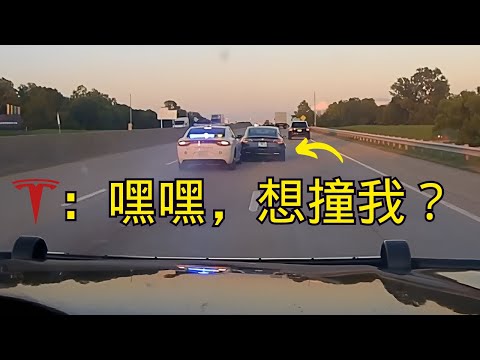 警車撞翻一輛特斯拉,需要失敗幾次?