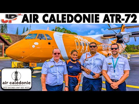 The Beauty of New Caledonia from the ATR72-600 Cockpit