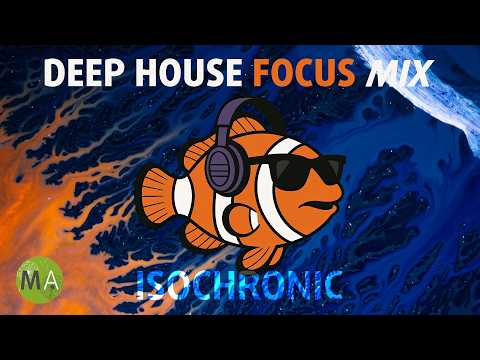 Peak Focus Deep House Mix with Beta Wave Isochronic Tones