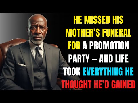 My Son Chose His Wife’s Promotion Party Over His Mother’s Funeral
— And Life Made Him Regret It.