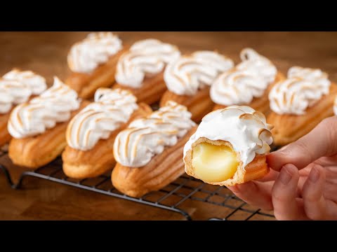 Pastry chefs rave about THIS eclair recipe!🔥 You'll make them every day!
