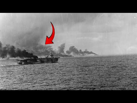 Pequeños portaaviones contra el acorazado más grande de la historia | La Batalla de Samar!