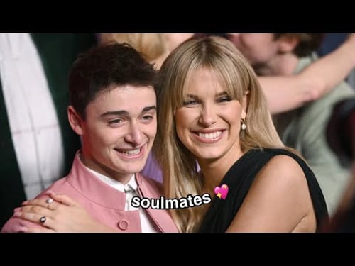 millie bobby brown and noah schnapp being soulmates ✨