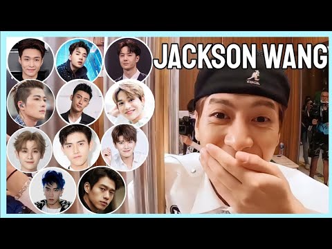 Jackson Wang and his male chinese friends
