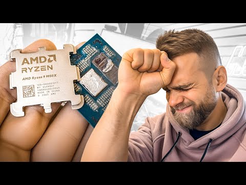 Как я убил процессор клиента Ryzen 9 9950X за 80.000 рублей! 🤬