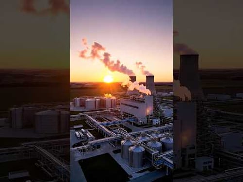 Cow Dung to Electricity ⚡ | Biogas Power Plant #CowDungPower #RenewableEnergy