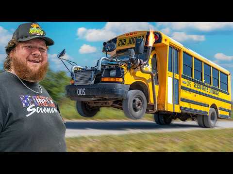 I Built World's Fastest School Bus