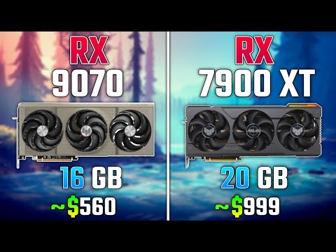 AMD RX 9070 vs RX 7900 XT | Test in 7 Games