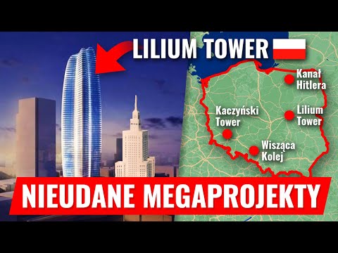 Największe POLSKIE KONSTRUKCJE, które NIE ZOSTAŁY ZREALIZOWANE