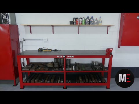 Como Hacer UN BANCO DE TRABAJO PARA SOLDAR Y ORGANIZAR MATERIALES.