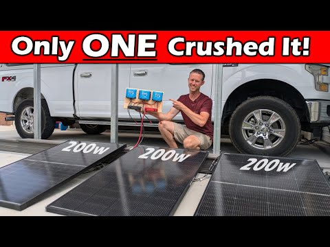 One of These Solar Panels Really Surprised Me... Renogy VS Callsun VS BougeRV