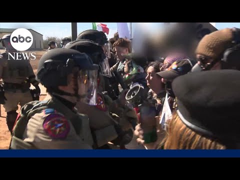 Protests at Texas migrant detention center: ‘Not a single criminal in Dilley’