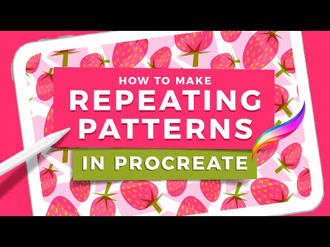 How to Make Repeating Patterns in Procreate
