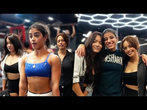 Valkyrae & Cinna Workout With Sara Saffari!