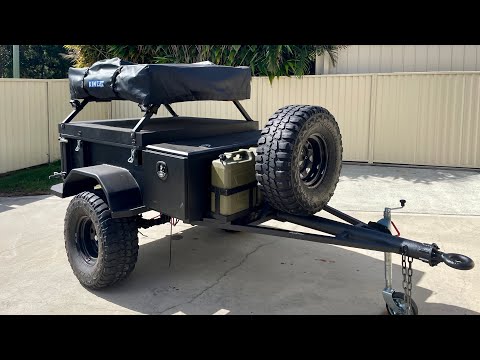 Building an Off-Road Camper Trailer in 15 Minutes