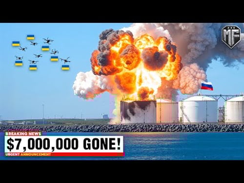 Ukrainian Drones STRIKE Russia’s $7,000,000 Port - Then THIS Happened...
