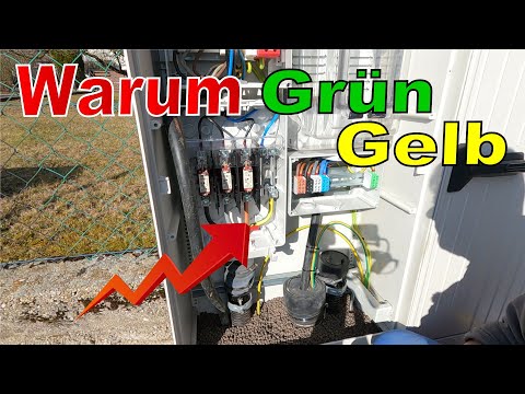Warum Grün Gelb und nicht Blau am Hausanschlusskasten🤔 Hausübergabekasten 😲 Freunde des Stroms💡