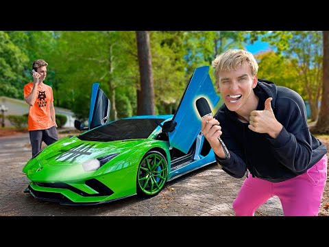 I Stole Carter Sharer's Lamborghini but then he cried...