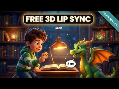 Create Consistent 3D Talking Characters FREE (Perfect Lip Sync) — No Skills