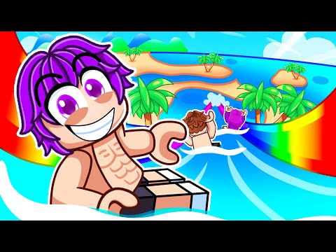 I Spent $10,000,000 On The BIGGEST WATERSLIDE in Roblox…