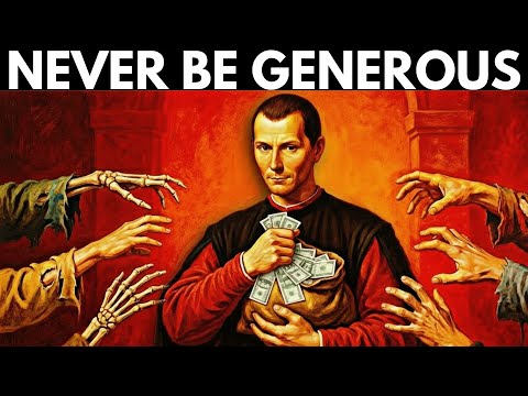 NEVER Be Generous — Machiavelli’s Darkest Warning About Money