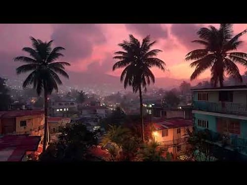 Tropical Chill – Golden Hour Reflections | Cityscape Dreaming