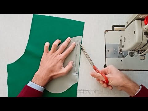 Secrets of sewing a hidden pocket for trousers