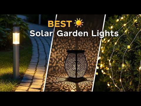 TOP 5 Best Solar Garden Lights 2026 | Solar deck lights